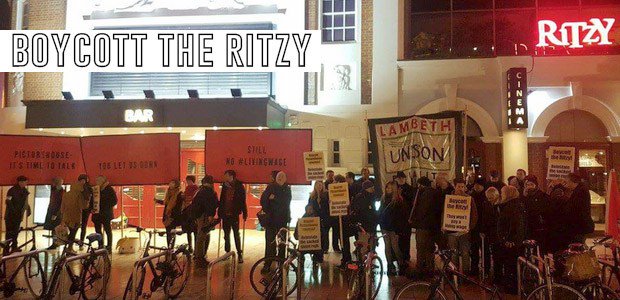 Tonight, 16th Feb: Community picket outside the boycotted Brixton Ritzy on eve of 7 day strike brixtonbuzz.com/2018/02/tonigh…