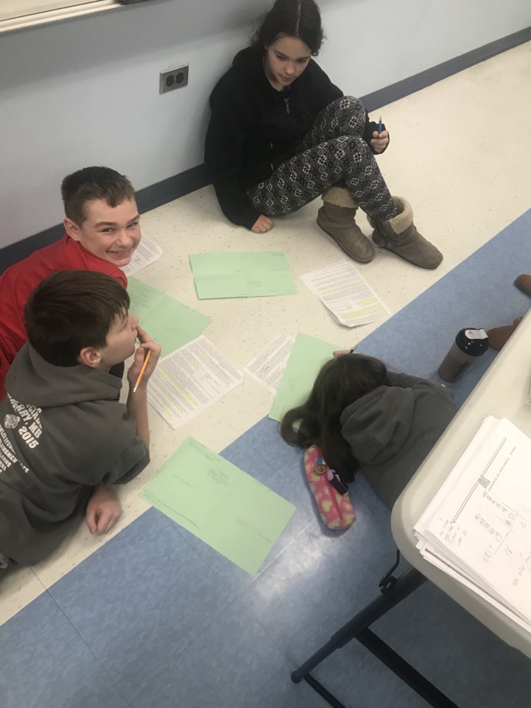 KNicholTMSD's tweet photo. Working with @valeriebest4143 today to begin our Science in the News monthly activity today! #readingapprenticeship #scienceinthenews #readlikeascientist https://t.co/2JbeURcljE
