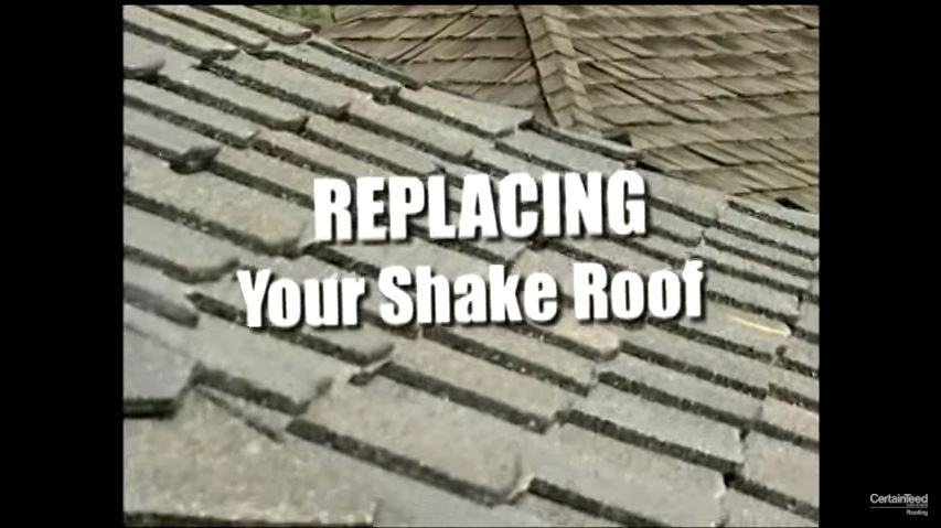 C_Installations's tweet photo. Check out this video of an in-depth look at what goes into having a wood shake roof replaced with CertainTeed's Presidential Shake, from tear-off to installation of a new roof system.      
https://t.co/tgw5RDJWdF https://t.co/M9BQ3pBbd6