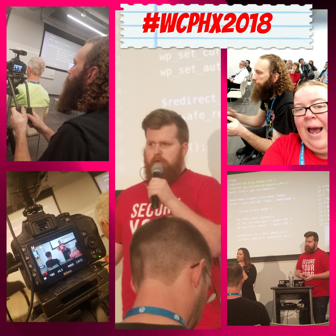 dealunbreaker's tweet image. #DecodingSecurity does #WordCamp! @heyitsmikeyv speaking @wcphx on #hacked #wordpress sites! #wcphx #dtphx #cybersecurity #infosec #malware @WPDistrict @SiteLock