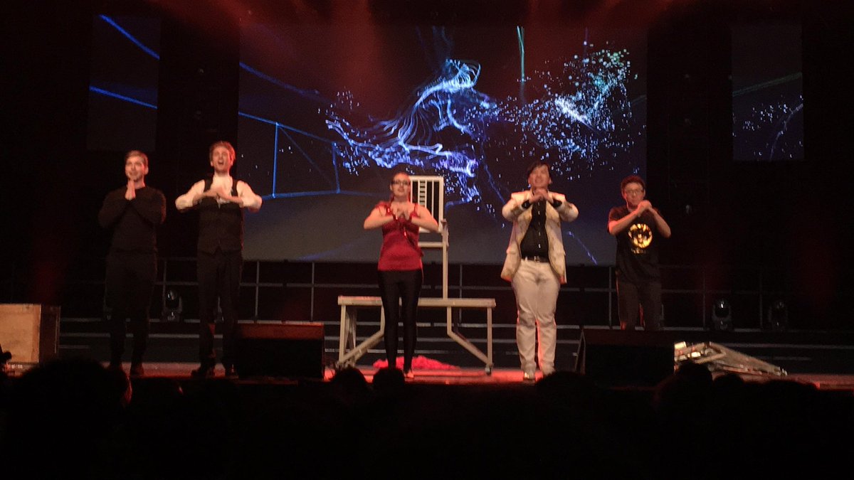 WillMattMagic's tweet photo. Happy Chinese New Year! From our performance last night at the Sony Centre #HappyLunarNewYear https://t.co/GrNYpKI4mz