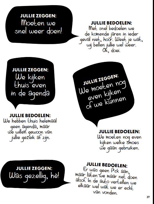 Eerlijkheid duurt het langst... En anders maar niet😂