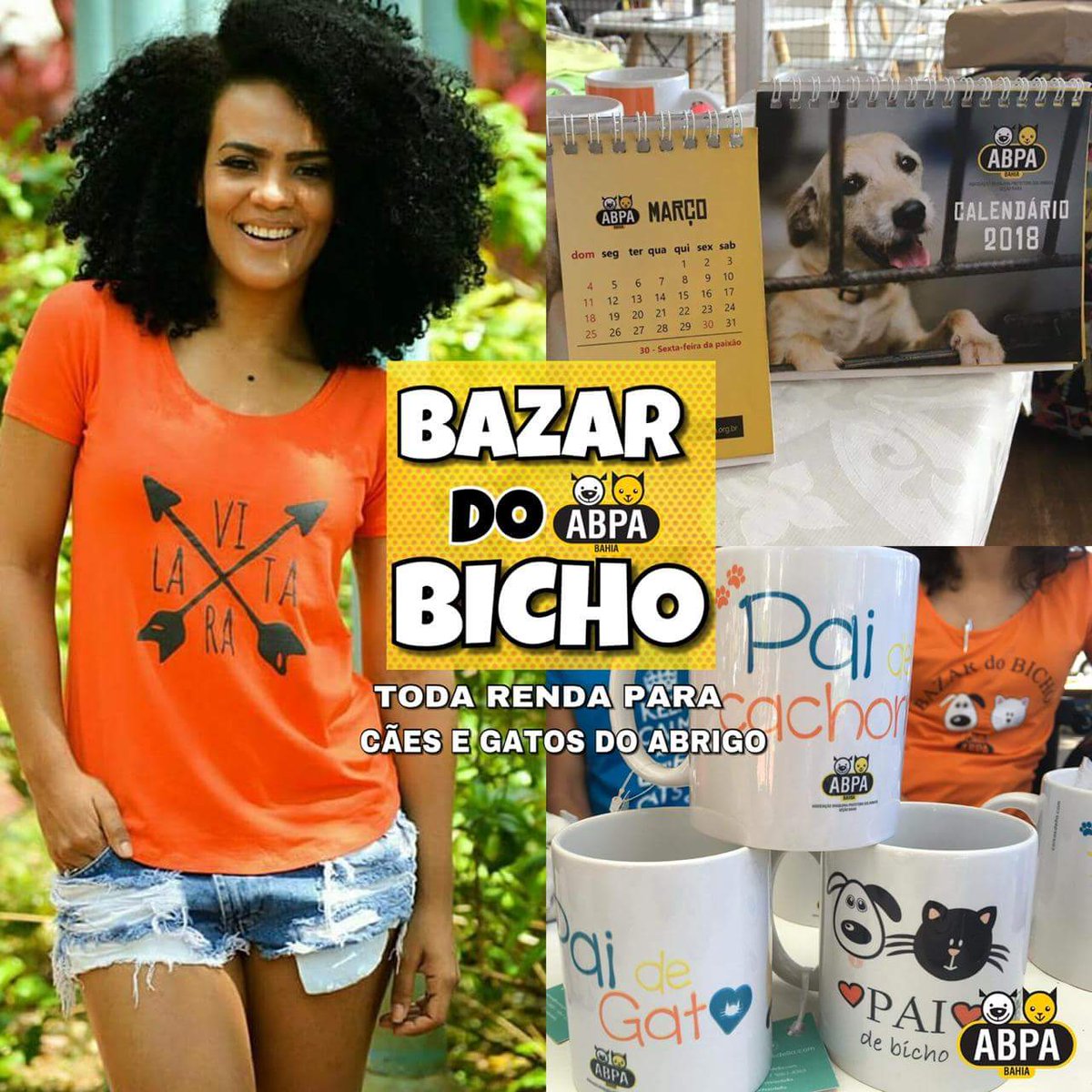 abrigoSFA's tweet photo. Chique é ser solidário!! ♥
Toda a renda é revertida para os animais do abrigo São Francisco de Assis 🐈🐕 https://t.co/I0rxCnI6aj