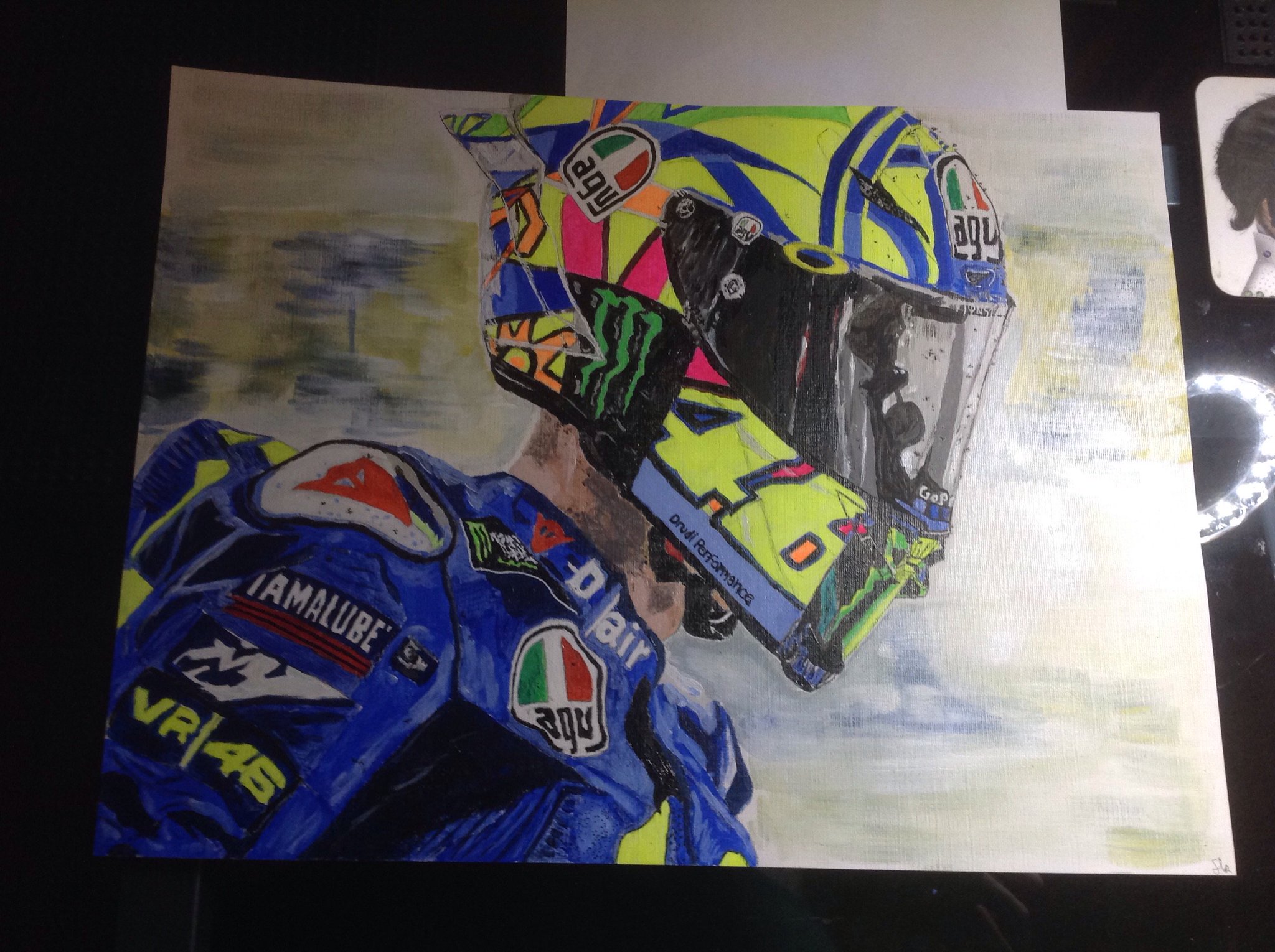 Happy birthday to Valentino Rossi. 