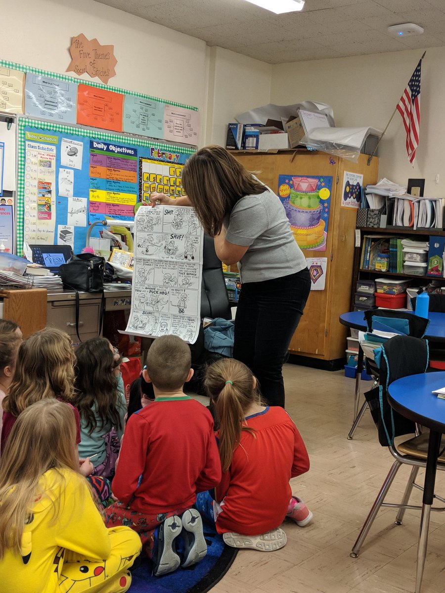 ksullymic's tweet photo. More Reading day fun in Mrs. Michaels' class at Minoa Elementary!! https://t.co/iZV8tyCCJB