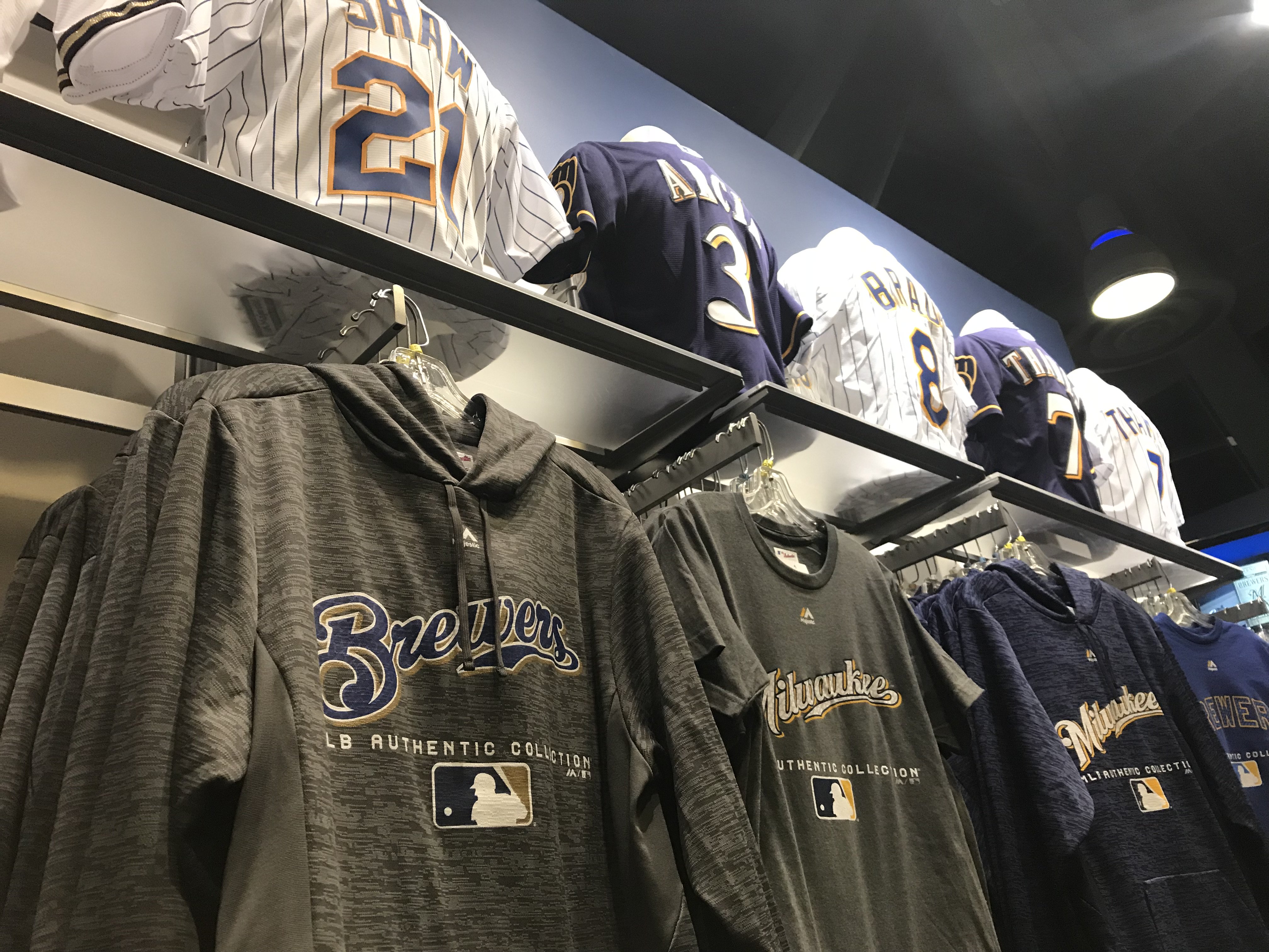 Milwaukee Brewers on X: RETWEET to win a prize pack of #Brewers Authentic  On Field gear courtesy of the newly remodeled #Brewers Team Store in the  hot corner! RULES:   /