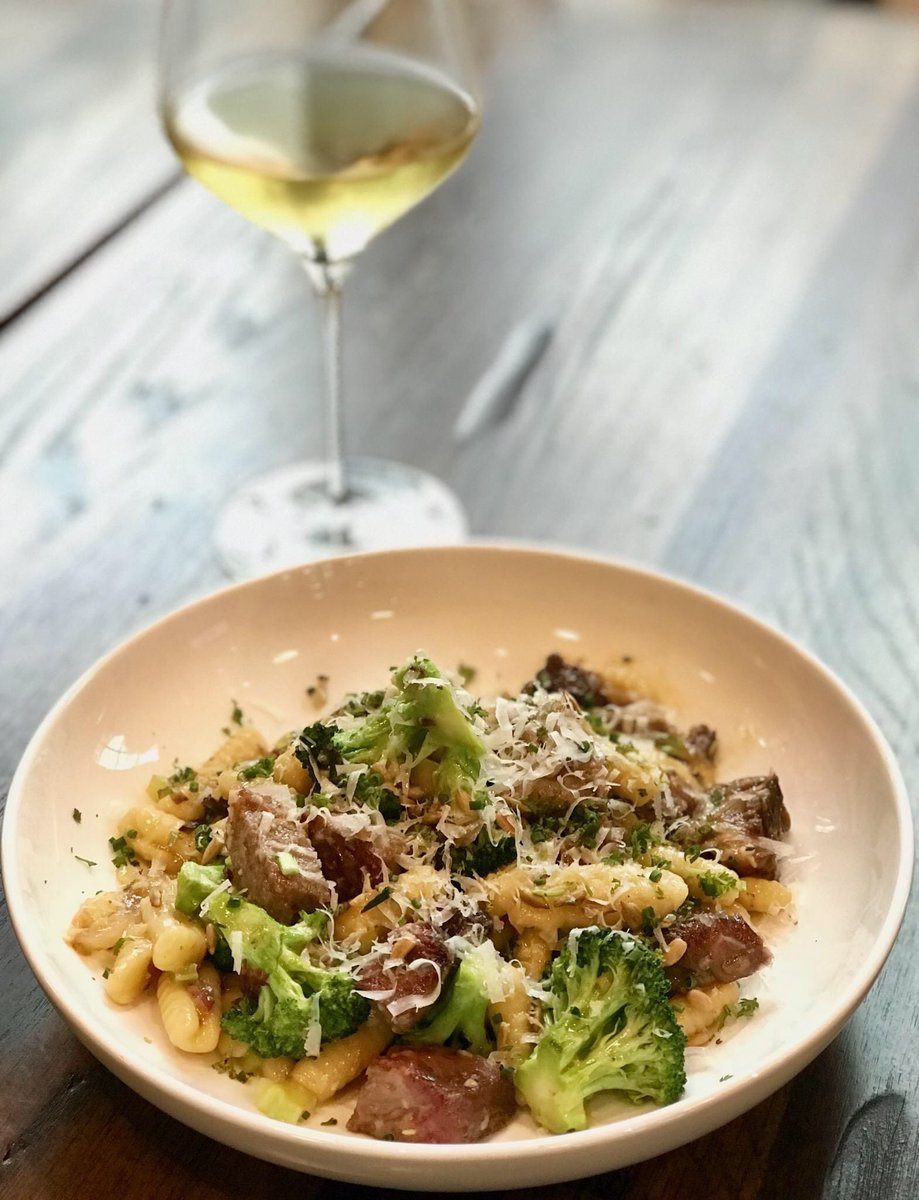 The weekend calls for Short Rib Cavatelli and a glass of wine...or two. #The502
