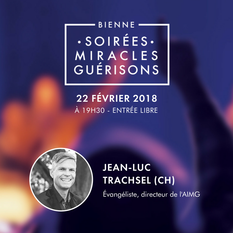 AIMG_IAHM's tweet photo. 🔥 Soirée Miracles &amp; Guérisons 
👱🏻 Jean-Luc est un homme de foi rempli du St-Esprit avec un don de guérison! Invitez des amis et attendez-vous à vivre votre miracle ! 
🕢À 19h30 - Entrée libre
📍Maison du Peuple, Rue d’Aarberg 112, 2502 Bienne
❤️#IAHM #AIMG https://t.co/EtqeOfyqIF