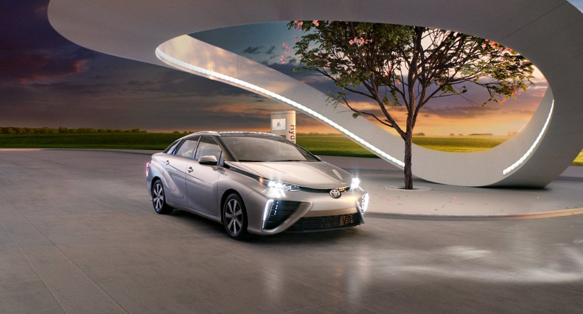 LiptonToyota's tweet photo. The attention to detail in the #Toyota #Mirai is apparent in a variety of features. From front to back the #Mirai was designed with the driver in mind. https://t.co/2s7Bft1G18