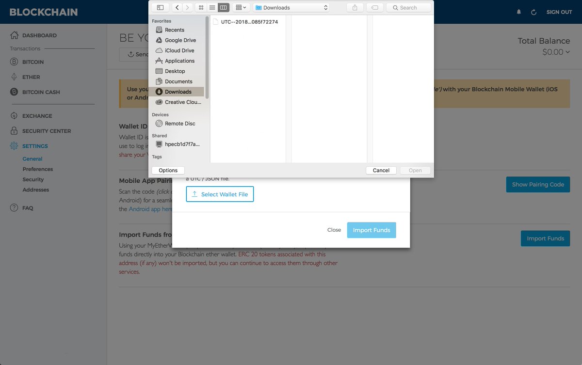 Looking to transfer your ether? Learn how we’re simplifying imports from Mist &amp; MEW in your Blockchain Wallet! 
support.blockchain.com/hc/en-us/artic…