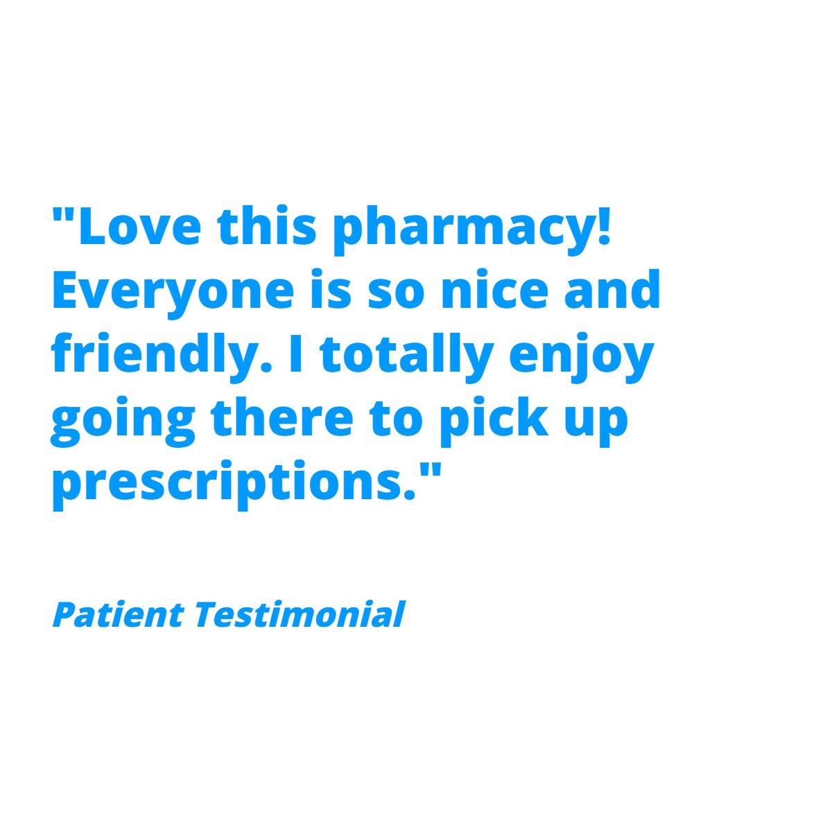 NewSpringRx's tweet image. We love hearing from our patients! Thanks to everyone who's shared their stories.