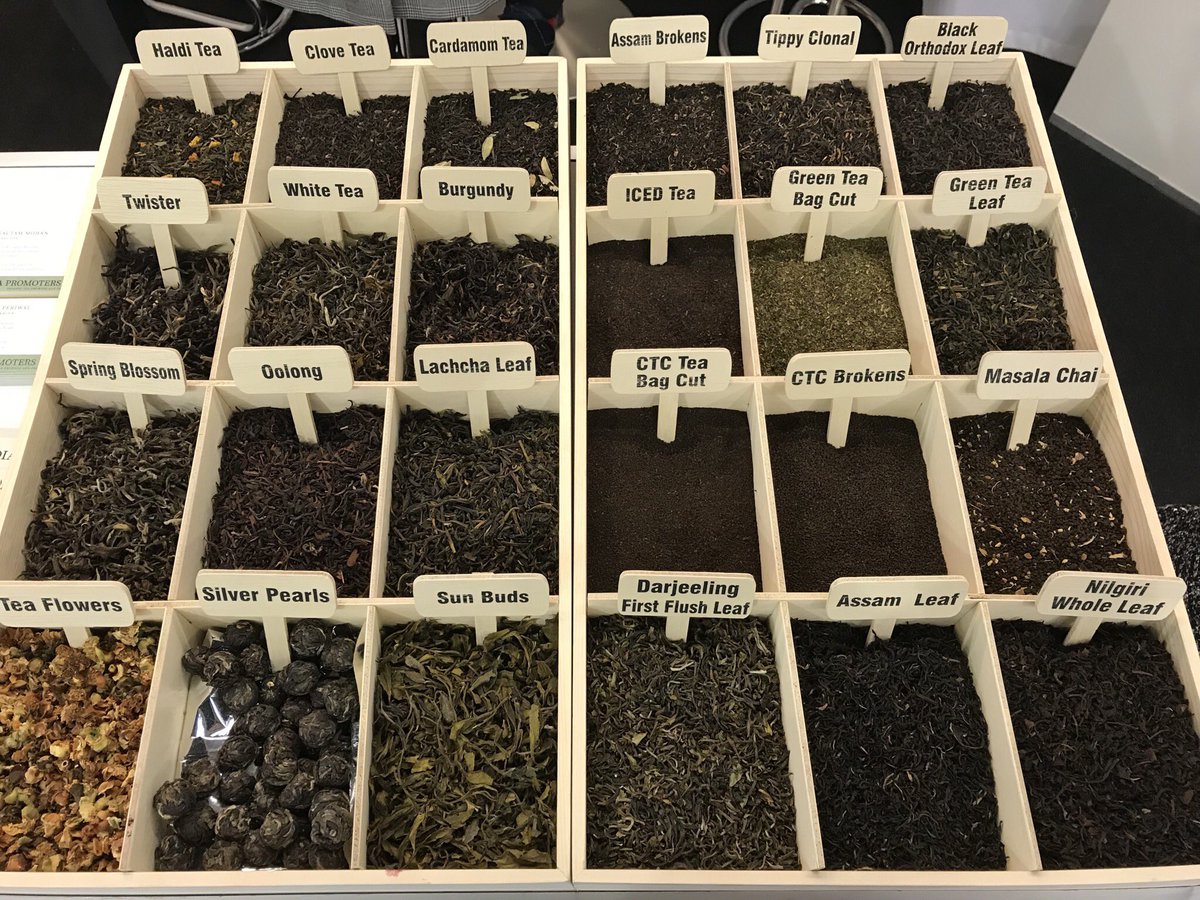 Lovely #teas from origin #India - look at the beauty of their appearances