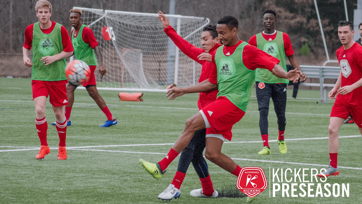 RichmondKickers's tweet photo. Back to work 💪

Preseason is officially underway.

#RVAisRED https://t.co/moKPksotEB