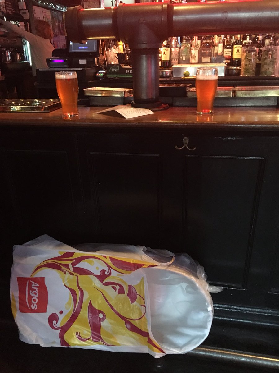 MacTipple's tweet photo. You know life has changed when Dad and uncle have to get a crib for the wee yins digs before @sashaofficial @RoundhouseLDN #REFRACTEDLIVE #thirstywork #cannywait https://t.co/vcEe8B7u7o