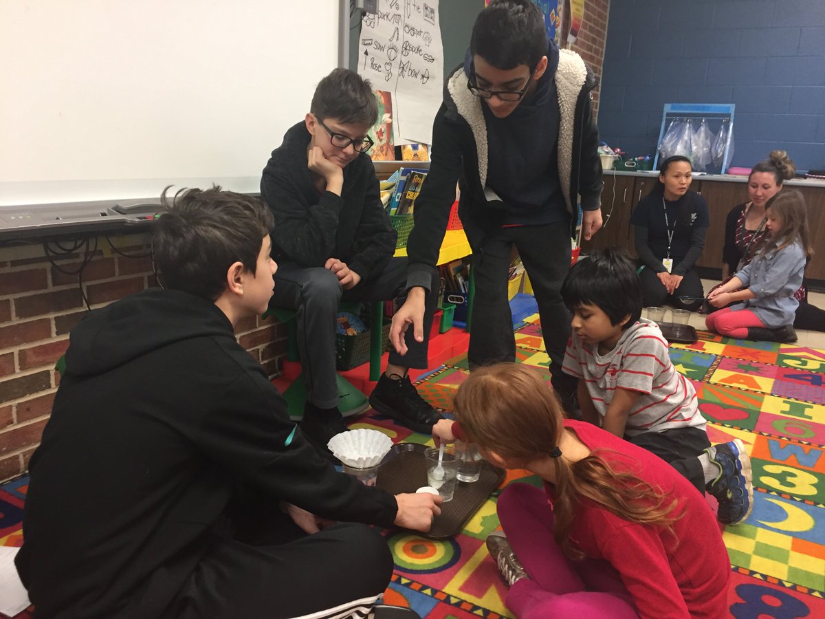 LundLibrarian's tweet photo. I'm so proud of my #7thGrade students for taking the lead today when we visited #2ndGrade classes to collaborate! Learning together is fun!! #GowerReadsTogether #ThisIsGower #CleanWaterBetterWorld #FlintWaterCrisis https://t.co/lIzByJpxl1