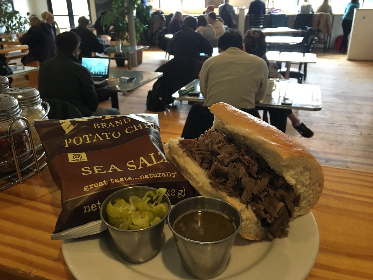 Italian Beast! (with a Kettle Chips of your choice and a side of jus) $7