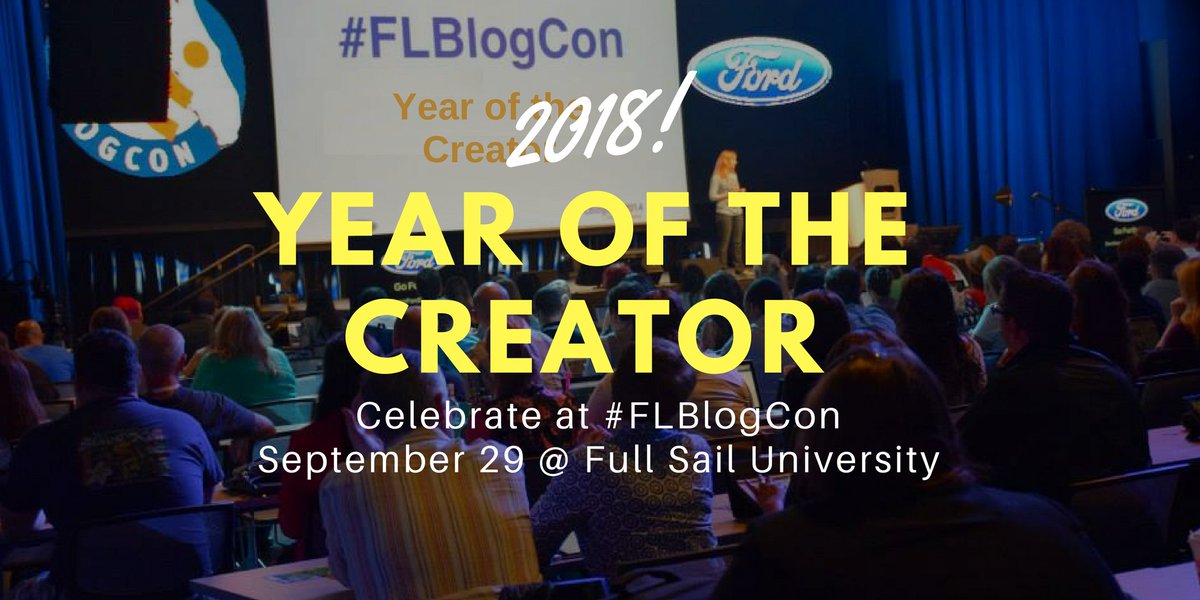 This year's #FLBlogCon is on Saturday, September 29 at <a href="/FullSail/">Full Sail University</a> University! You can apply to speak and ultra early bird tickets are now available! flblogcon.com