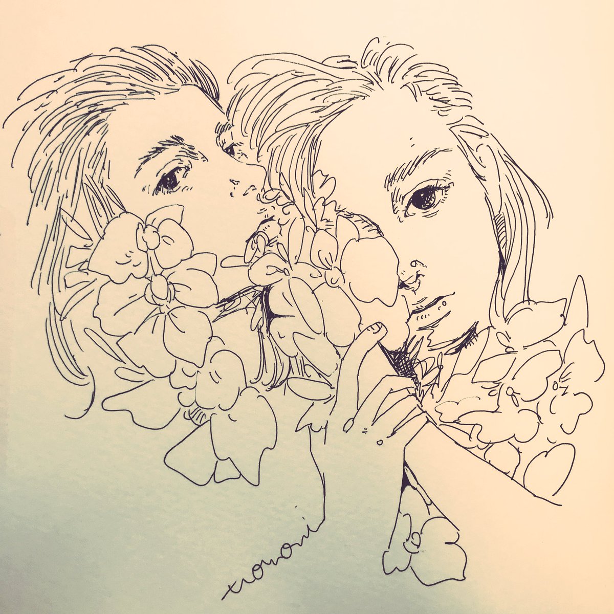 106_art's tweet photo. twins

#Illustration
#bloomtwins
#ボールペン
#スケッチ https://t.co/eG05MtmOnZ
