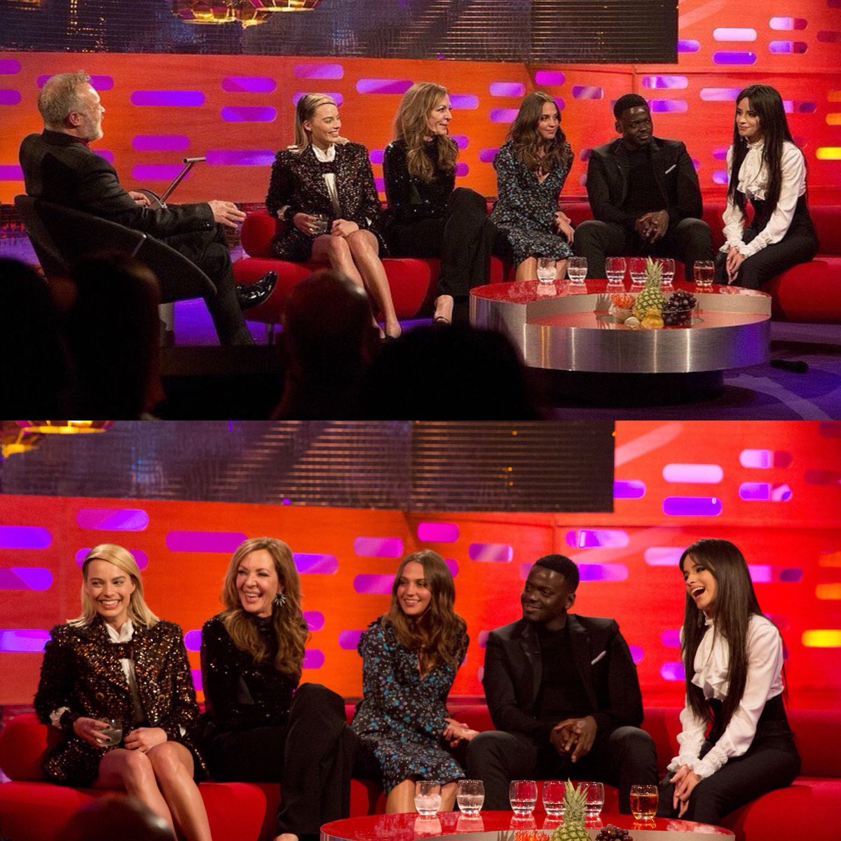 today on @BBCOne we have a date on #TheGNShow  at 10:35pm, I’m performing HAVANA and I meet the amazing @MargotRobbie, #DanielKaluuya, @AllisonBJanney, & #AliciaVikander
😦😦😦😦💕💕💕