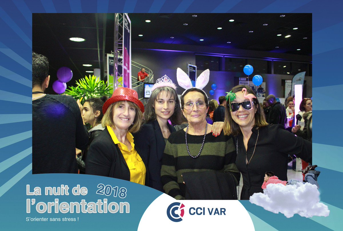 En direct de la nuit de l'orientation à Toulon au #PCM par la <a href="/CCIduVar/">CCI Var</a>! #no2018