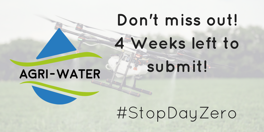 theOpenIX's tweet image. Only 4 Weeks left! Why not take part in the #AgriWater open #innovation challenge? #smartagri #savewater #watertech bit.ly/2o3raJi