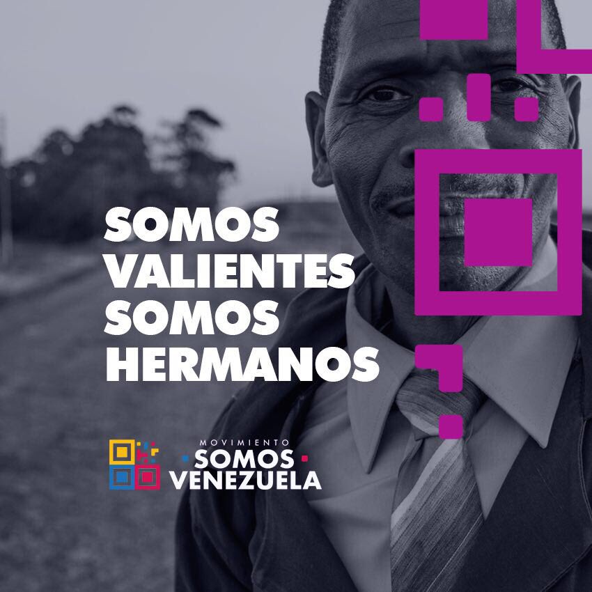 delcyrodriguezv's tweet photo. En breve rueda de prensa del Movimiento Somos Venezuela! Todos y todas estamos convocados a construir futuro de paz, inclusión e igualdad! https://t.co/PoNza7kzm7