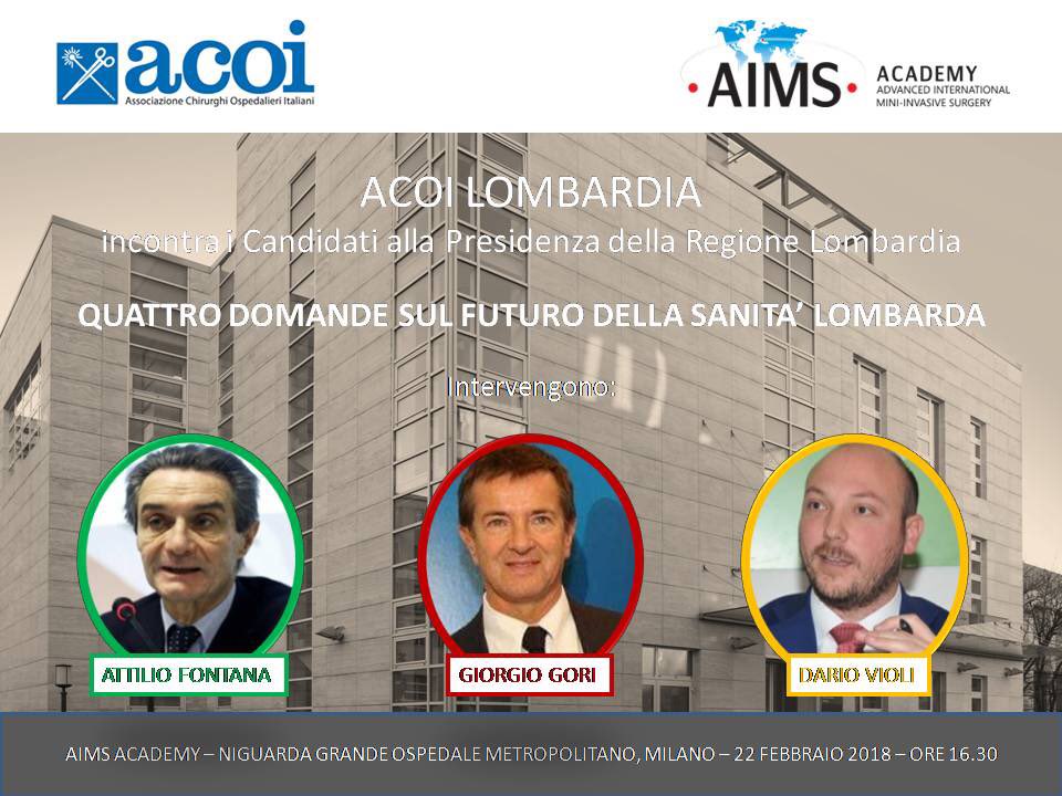 ACOILombardia's tweet photo. @ACOILombardia incontra #candidati Presidenza #regioneLombardia. 22 feb 2018 https://t.co/ffyToGzn2F
