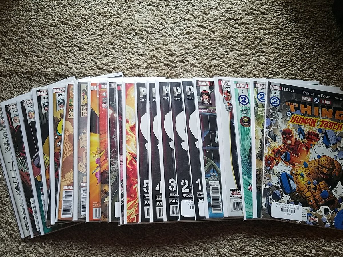 DashNataku's tweet photo. Hey @DiversityAndCmx, had to reopen my Twitter account to show you this. Picked up a lot of great stuff this past month. Thanks for showing them off. @Marvel @zdarsky @CBCebulski #MoveTheNeedle https://t.co/d5JGefYmP5