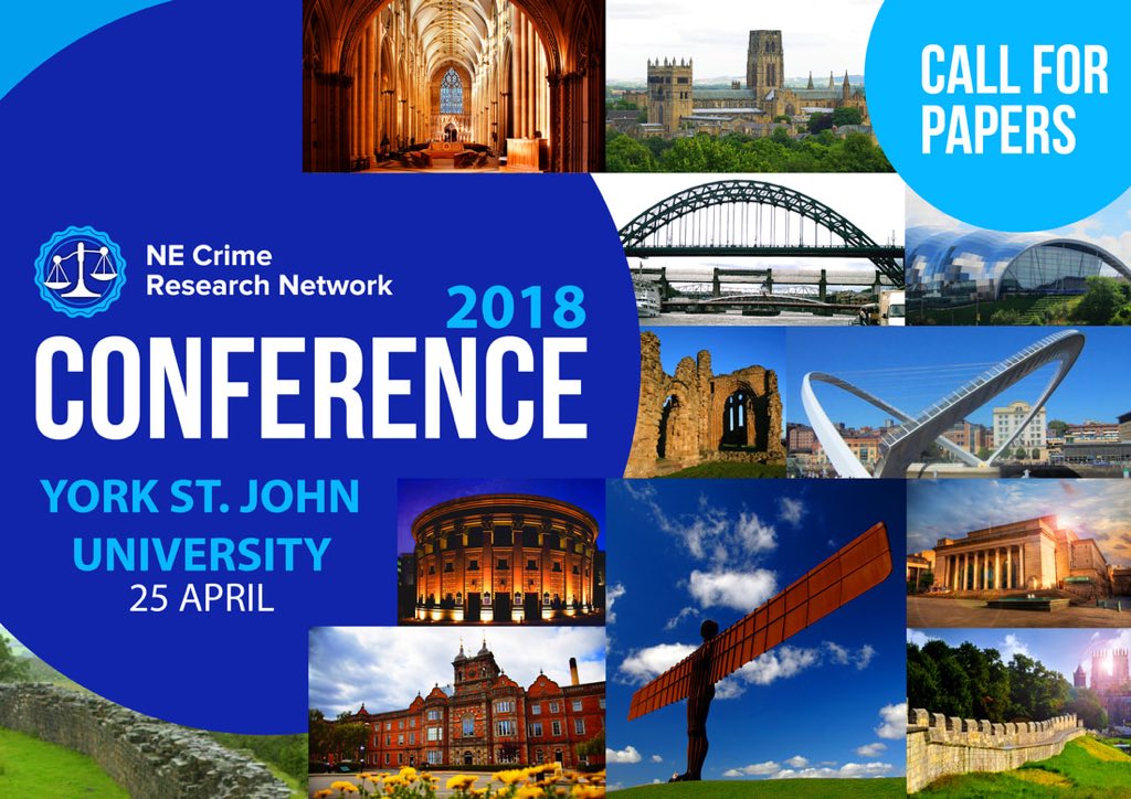 Final call for #criminology #law #criminaljustice papers, 2 weeks until deadline to present all things #crime! …theastcrimeresearchnetwork.weebly.com/upcoming-event…