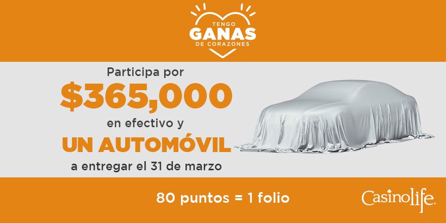 En Casino Life #Mérida premiamos tu diversión con recompensas en efectivo y un automóvil. ¡Participa en nuestras Partidas Estelares!