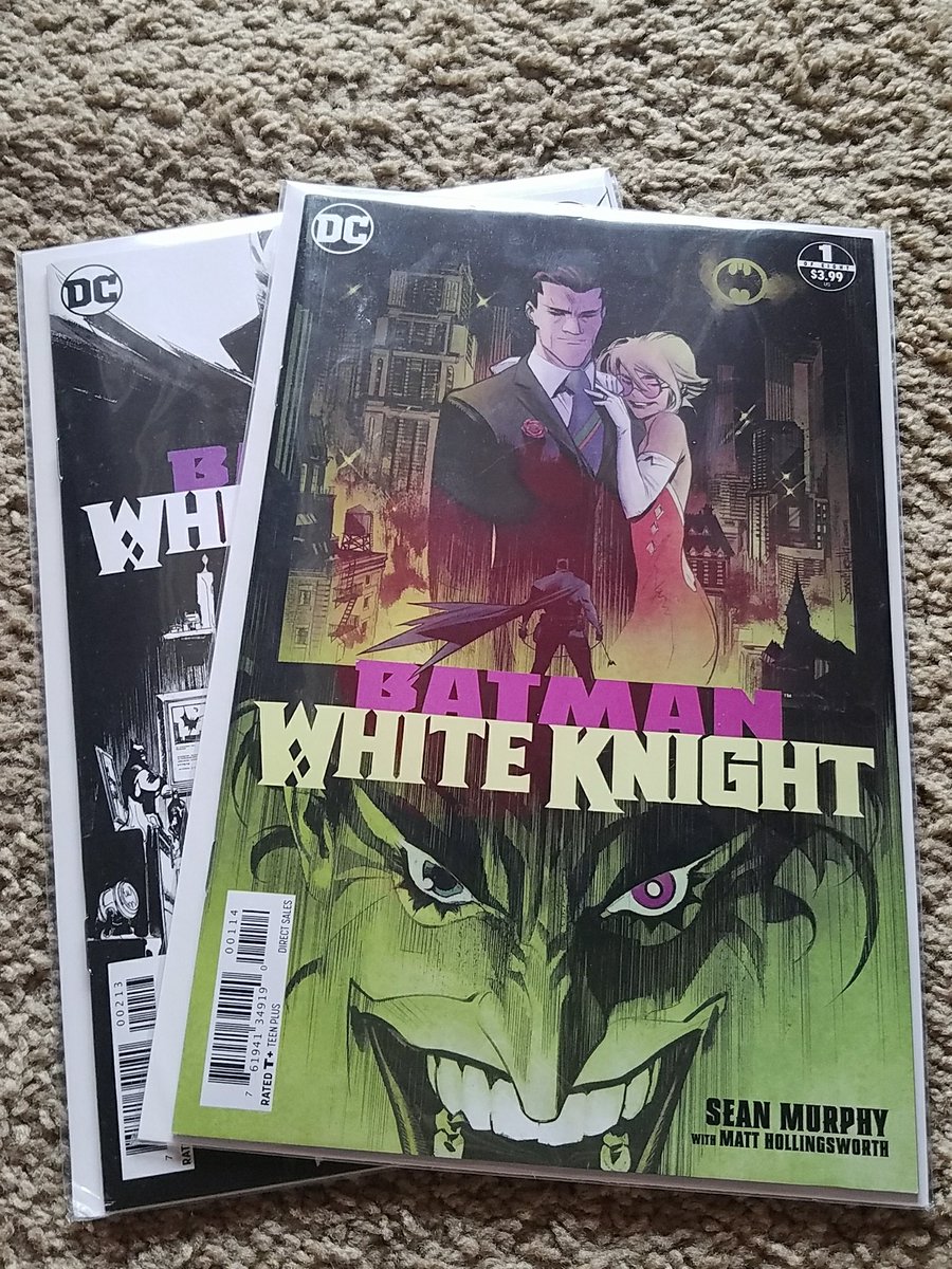 DashNataku's tweet photo. Hey @DiversityAndCmx, here's 2 more I just picked up. Definitely going to check out the rest. Thanks for showing them off. @DCComics @Sean_G_Murphy #MoveTheNeedle https://t.co/mczHFHkH4V