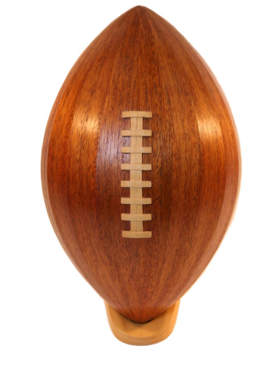 Idaho woodworker creates wooden footballs for Super Bowl LII ow.ly/sIcb30imlKQ