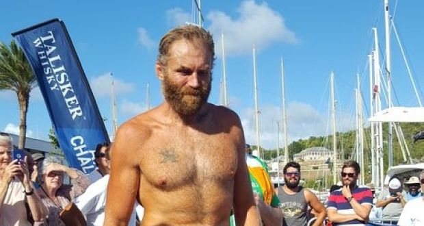 Congratulations to Damian Browne for successfully completing his 4,800km row across the Atlantic Ocean #charleville #dedication