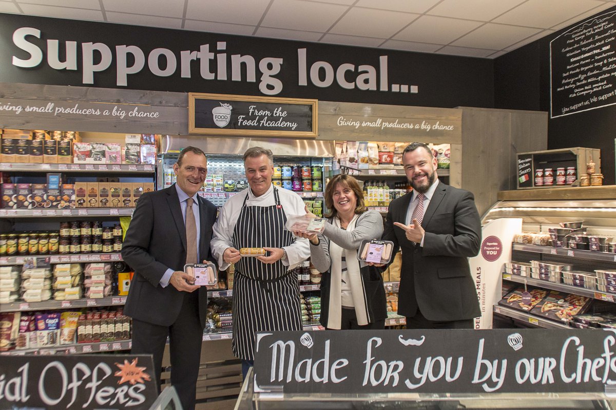 Here's a photo from 2 weeks ago when we welcomed Michelin Star chef Derry Clarke to our store! #super #value #supervalu #michelin #michelinstar #quality #breakfast #kinsale