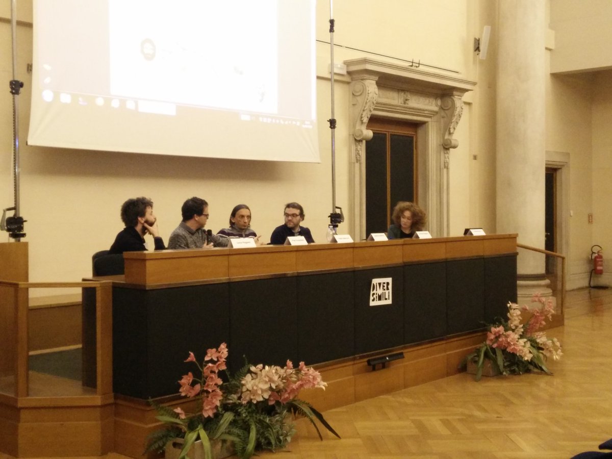 kaleidoscienza's tweet photo. "Siamo tutti Africani, siamo tutti migranti" con questa informazione scientifica chiudiamo il question time. Grazie ai nostri relatori
#Diversimili #DarwinDay2018 https://t.co/GFOK6vuOfU