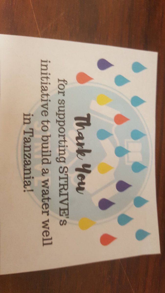 Ms_KKrishna's tweet photo. STRIVE TALENT SHOW SALE!!! DELICIOUS donuts, cookies and cupcakes! Doing our part  to help We Villages - Tanzania! @TCPHSUpdates @WEMovement https://t.co/Y2pPE6J0qP