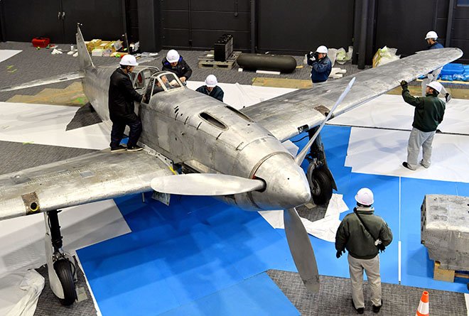 AirMuseumNet's tweet image. Last wartime  Hein Tony ‘Flying Swallow’ fighter goes on show in Japan - airmuseumnetwork.com/last-wartime-h…