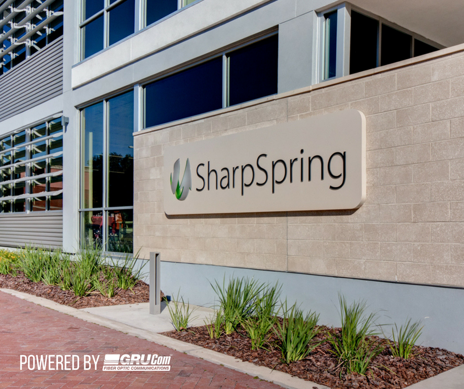 GRUComFiber's tweet photo. SharpSpring is a marketing automation company here in Gainesville! Their industry requires fast-paced work environments, fueled by fast networking.
With GRUCom, their teams can spend less time waiting and more time developing, designing, and automating. #FiberIsTheFuture https://t.co/7pNt4xWhyw
