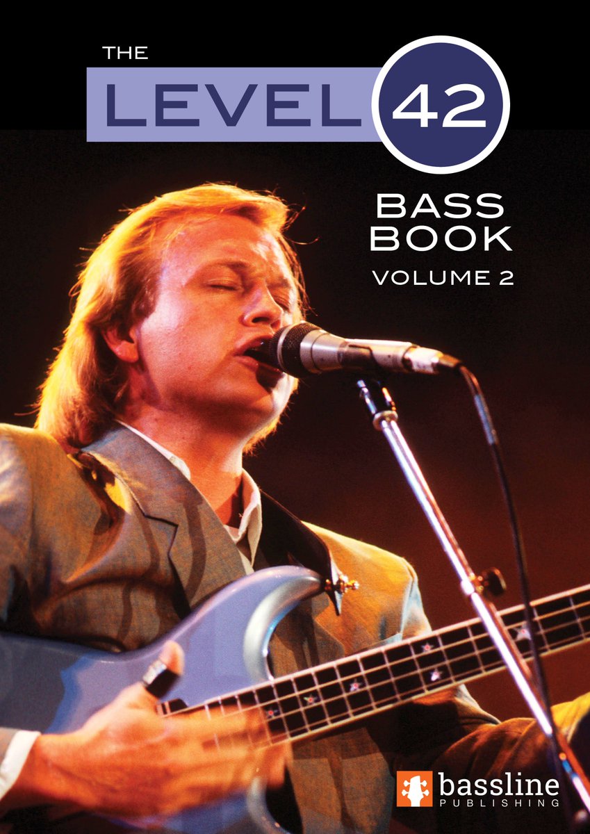 bassguitarshow's tweet photo. The Level 42 Bass Book โ Volume 2 will be available to purchase from @BasslinePublish at the #LBGS18! It's the perfect companion to the first book of transcriptions, and to The Mark King Bass Book. Make sure you've booked your tickets to the show so you don't miss out! https://t.co/e5eEI43P7D