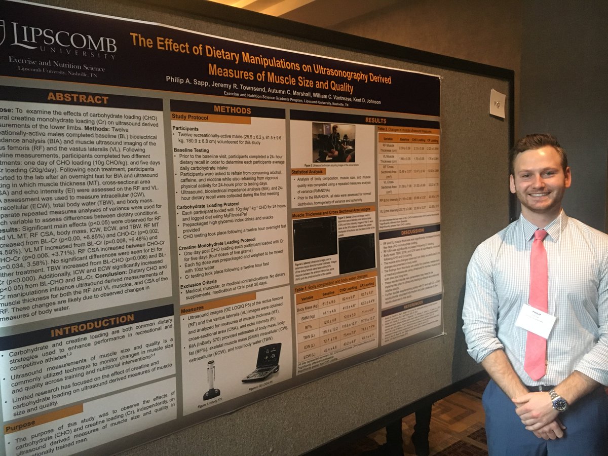 LU_EXNS's tweet photo. Philip representing @LipscombU well at #SEACSM18! #EXNS https://t.co/YtVJjetcWR