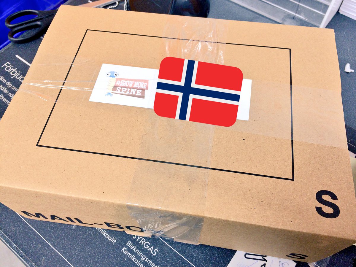 Squidgy is on his way to Norway! We're excited for his next adventure. Would you like Squidgy to visit your town as well? Send us an email with your name and address at showmorespine@gmail.com #squidgyaroundtheworld #showmorespine