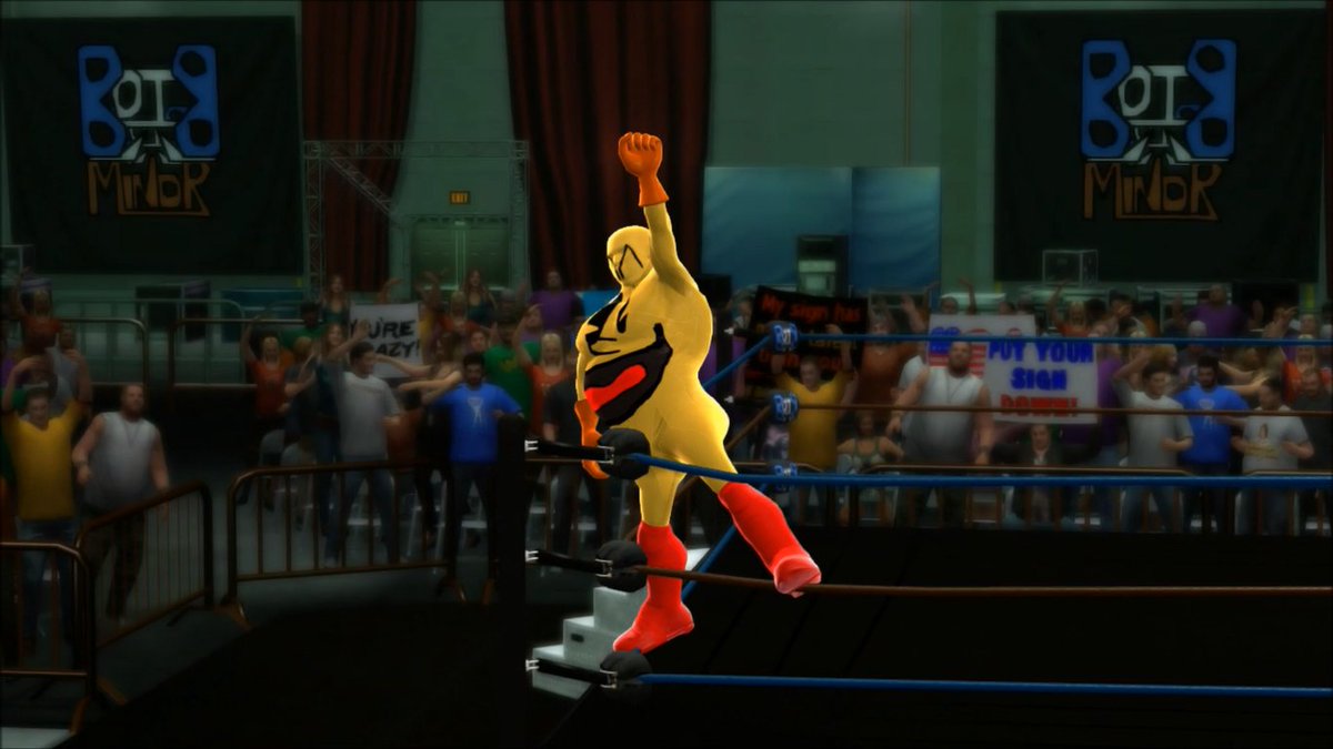 GCAWRESTLING2K's tweet photo. Well that's one thing solved! @r3dd210 has been sent to another WrestleVerse! It seems he has ended up in a promotion named Bottom Of The Barrel Wrestling! Last night, #R3DD was surprised to learn that his opponent was none other than #PacMan??? #GCAWrestling #WWE2K18 #YouTube https://t.co/ouSGLSKZ6g