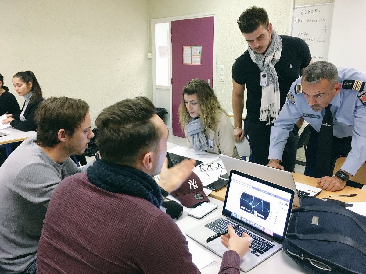 Nuit de la Krise à Kedge avec l’Adjoint au Maire de Toulon, la Préfecture Maritime, l’Armée, la Gendarmerie Nationale, le Directeur de Cabinet du Préfet du Var et des spécialistes nucléaires et cyber défense.
<a href="/VilleDeToulon/">Ville de Toulon</a> <a href="/PrefectureVar/">PrefectureVar</a> <a href="/Gendarmerie/">Gendarmerie nationale</a>