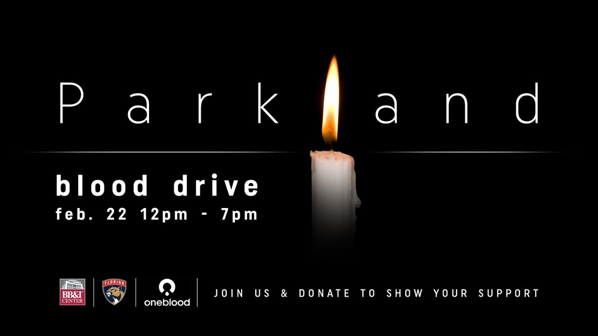 Join us and show your support on February 22. 

» bit.ly/BloodDrivePark…
