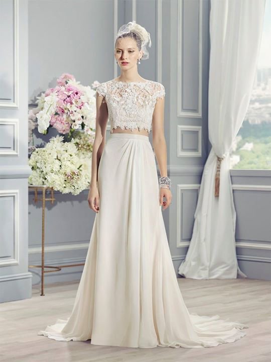 Two piece bridal gowns are a hot trend for 2018. What do you think? Would you wear bridal separates?