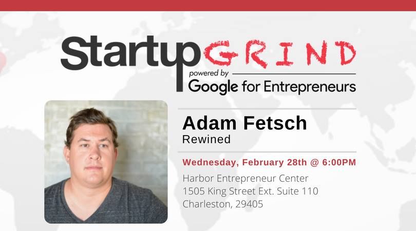 Our friends at <a href="/StartupGrindCHS/">Startup Grind CHS</a> are sitting down with Founder Adam Fetsch on the 28th to hear the story behind <a href="/RewinedCandles/">Rewined</a>! You can come, too! Just get your tickets here: buff.ly/2EI8Mzd #HarborEC #RewinedCandles #ForumFriday #Collision