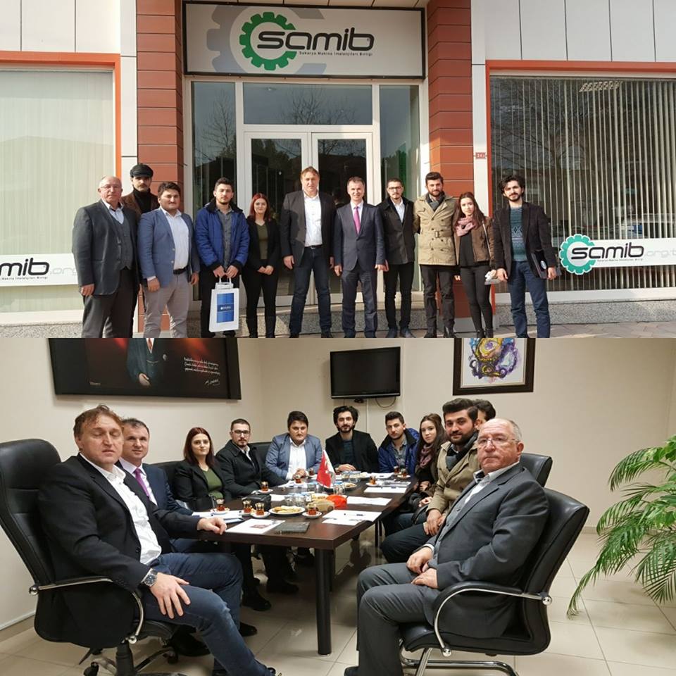 #SAMIB ve #MÜSIAD ı ziyaret ederek projemiz hakkında bilgi verdik. #sauemt