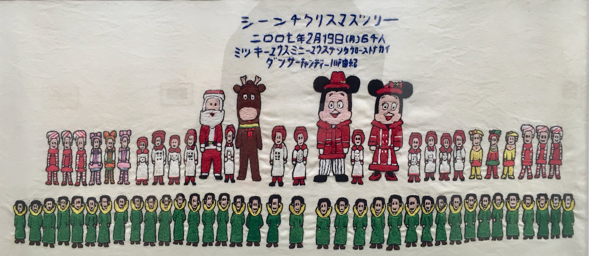 岡田昌浩 Megumi Ogita Gallery 川戸由紀 アメリカのネズミ風のキャラクターのパレード 健常者 と呼ばれる 作家が一生かかっても乗り越えられない一線を アールブリュットのアーティストは始めからやすやすと乗り越える T Co