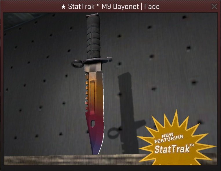 ZoyaCSGO's tweet image. ---&amp;gt; M9 FADE GIVEAWAY!
Ends in 24 Hours

To win: 
✅ Retweet 
✅ Follow (CHECKING)