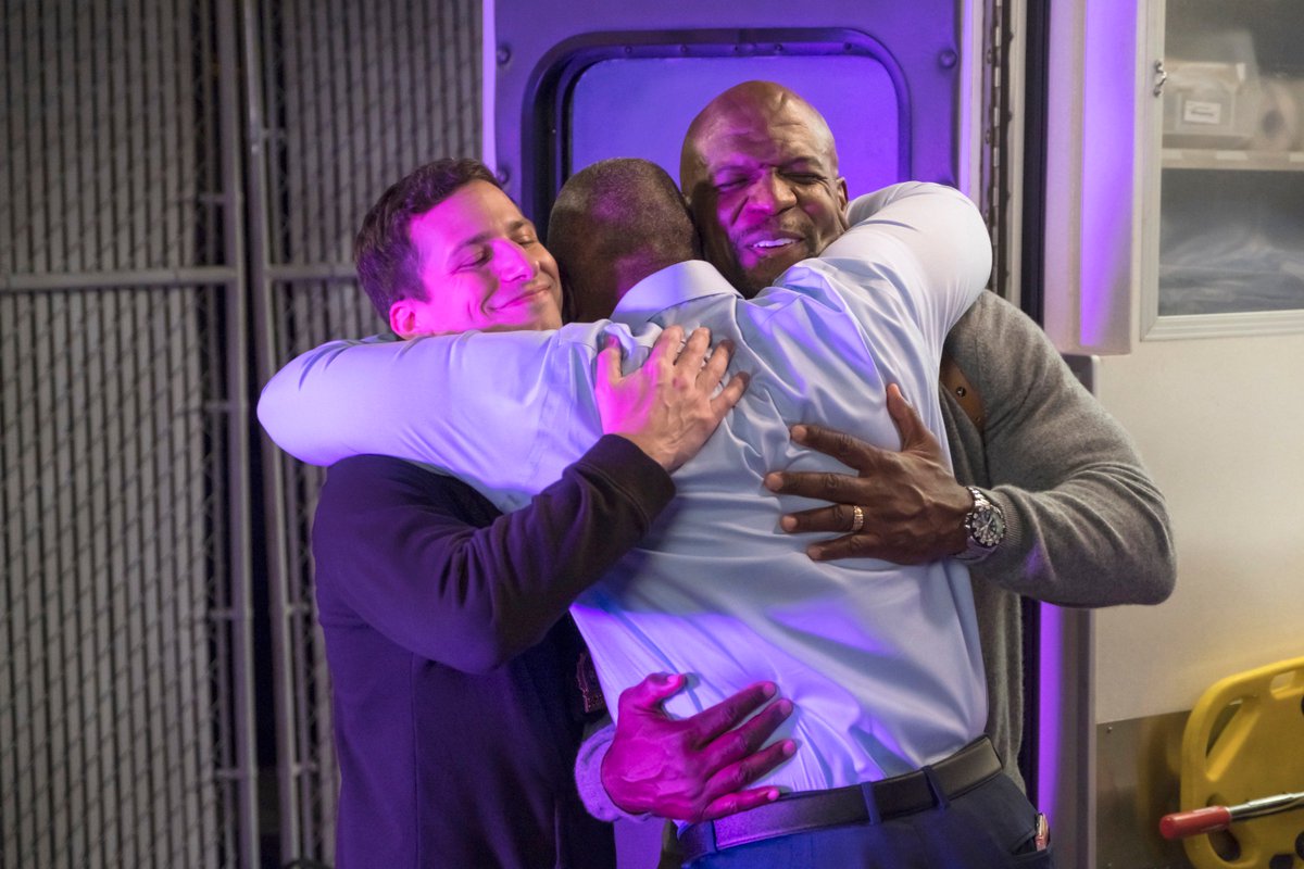 brooklyn99's tweet photo. A level of comfort with your superiors is recommended. #RealCopAdvice #Brooklyn99 https://t.co/q8mQz8ukZI
